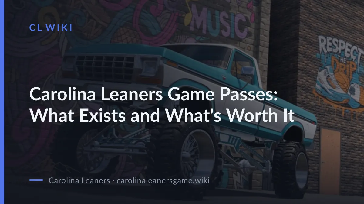 Carolina Leaners Game Passes: What Exists and What's Worth It