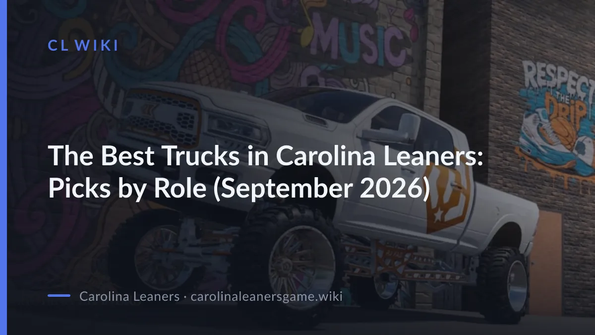 The Best Trucks in Carolina Leaners: Picks by Role (September 2026)